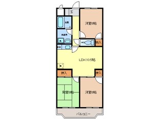 津島駅 徒歩15分 3階の物件間取画像